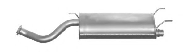 Средний глушитель выхлопных газов IMASAF TO.79.06