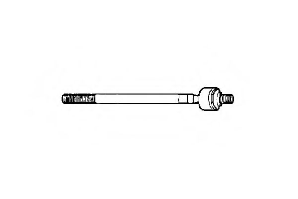Осевой шарнир, рулевая тяга OCAP 0684444