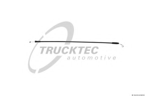 Тросовый привод, откидывание крышки - ящик для хранения TRUCKTEC AUTOMOTIVE 05.53.013