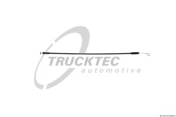 Тросовый привод, откидывание крышки - ящик для хранения TRUCKTEC AUTOMOTIVE 05.53.014