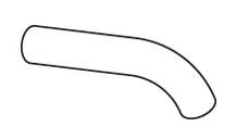 Труба выхлопного газа DINEX 44617