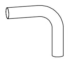 Труба выхлопного газа DINEX 30157