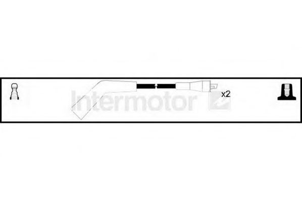 Комплект проводов зажигания STANDARD 73553