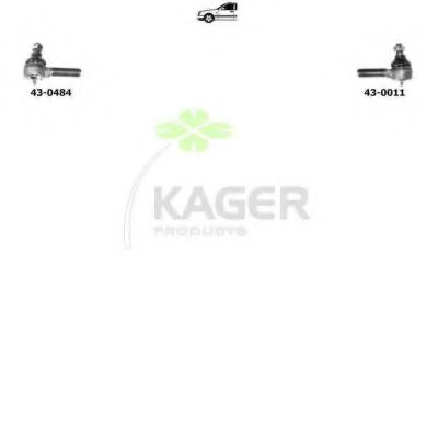 Подвеска колеса KAGER 800517