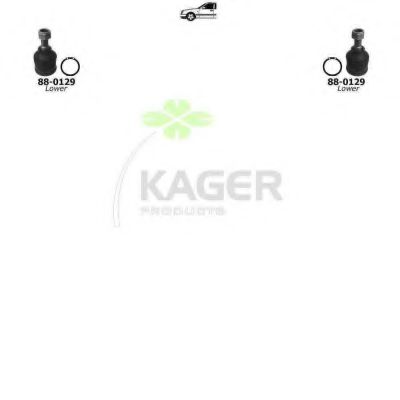 Подвеска колеса KAGER 801228