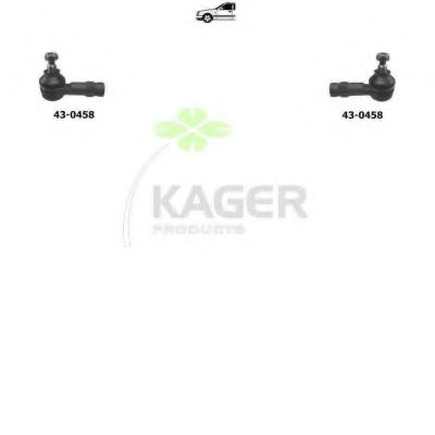Подвеска колеса KAGER 801318