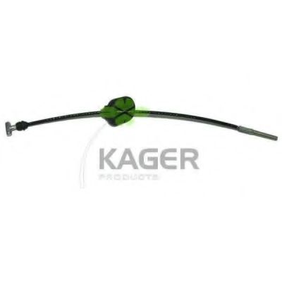 Трос, стояночная тормозная система KAGER 19-6500