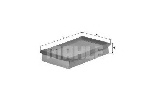 Воздушный фильтр MAHLE ORIGINAL LX 663