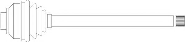 Приводной вал GENERAL RICAMBI RV3103