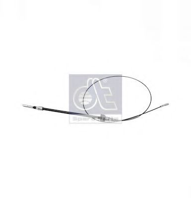 Тросовый привод, откидывание крышки - ящик для хранения DT 467830