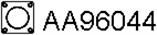 Прокладка, труба выхлопного газа VENEPORTE AA96044