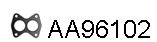 Прокладка, труба выхлопного газа VENEPORTE AA96102