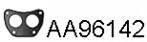 Прокладка, труба выхлопного газа VENEPORTE AA96142
