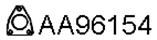 Прокладка, труба выхлопного газа VENEPORTE AA96154