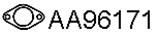 Прокладка, труба выхлопного газа VENEPORTE AA96171