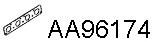 Прокладка, труба выхлопного газа VENEPORTE AA96174