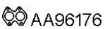 Прокладка, труба выхлопного газа VENEPORTE AA96176