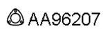 Прокладка, труба выхлопного газа VENEPORTE AA96207