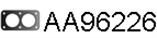 Прокладка, труба выхлопного газа VENEPORTE AA96226