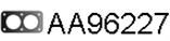 Прокладка, труба выхлопного газа VENEPORTE AA96227