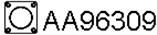 Прокладка, труба выхлопного газа VENEPORTE AA96309