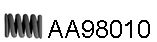 Пружина, труба выхлопного газа VENEPORTE AA98010
