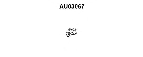 Труба выхлопного газа KLARIUS 110322