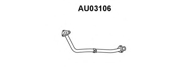 Труба выхлопного газа VENEPORTE AU03106