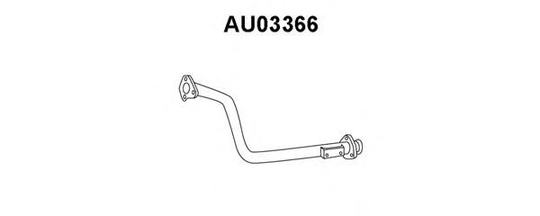 Труба выхлопного газа KLARIUS 301600