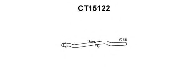 Труба выхлопного газа VENEPORTE CT15122