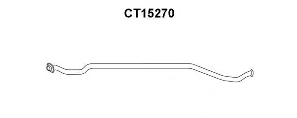 Труба выхлопного газа VENEPORTE CT15270