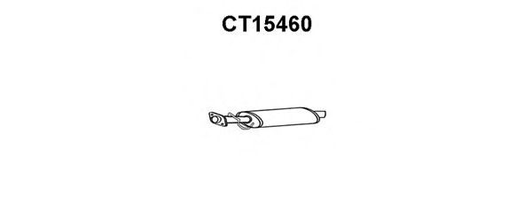 Предглушитель выхлопных газов VENEPORTE CT15460