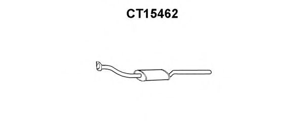 Предглушитель выхлопных газов VENEPORTE CT15462