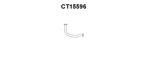 Труба выхлопного газа VENEPORTE CT15596