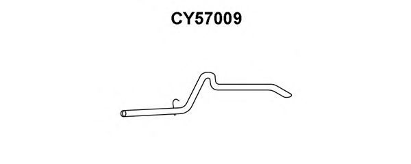 Труба выхлопного газа VENEPORTE CY57009