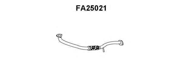 Труба выхлопного газа VENEPORTE FA25021