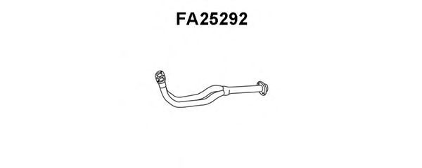 Труба выхлопного газа VENEPORTE FA25292