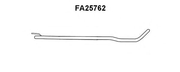 Труба выхлопного газа VENEPORTE FA25762