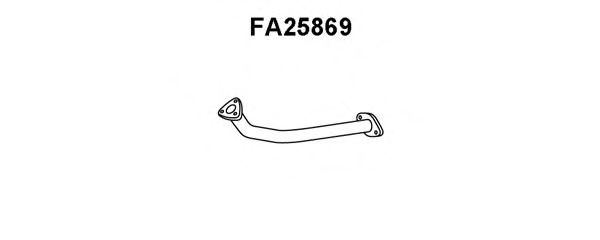 Труба выхлопного газа VENEPORTE FA25869