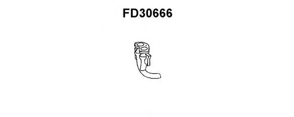 Труба выхлопного газа VENEPORTE FD30666