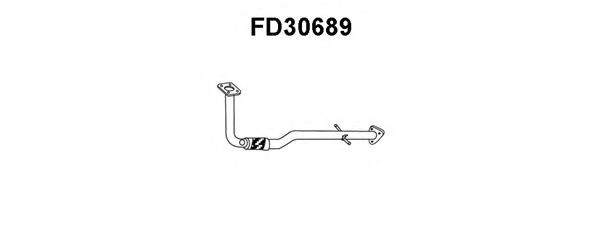 Труба выхлопного газа VENEPORTE FD30689