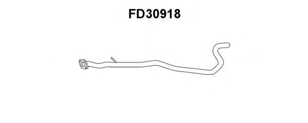 Труба выхлопного газа VENEPORTE FD30918
