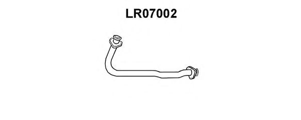 Труба выхлопного газа VENEPORTE LR07002