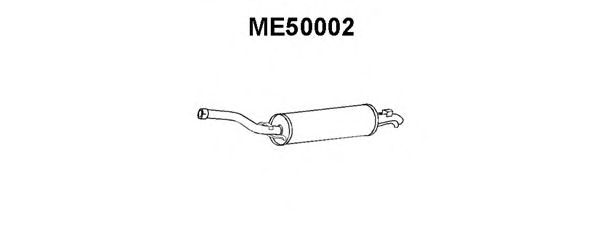 Глушитель выхлопных газов конечный VENEPORTE ME50002