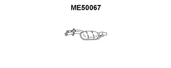 Средний глушитель выхлопных газов VENEPORTE ME50067