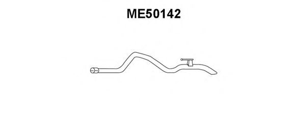 Труба выхлопного газа VENEPORTE ME50142