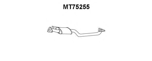 Предглушитель выхлопных газов VENEPORTE MT75255
