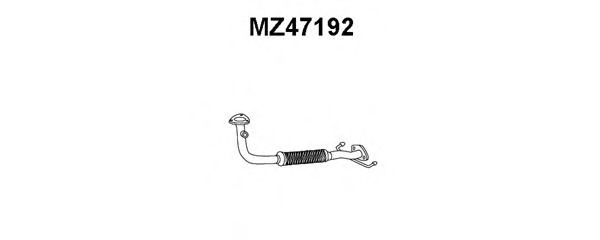 Труба выхлопного газа VENEPORTE MZ47192