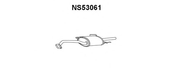 Глушитель выхлопных газов конечный VENEPORTE NS53061
