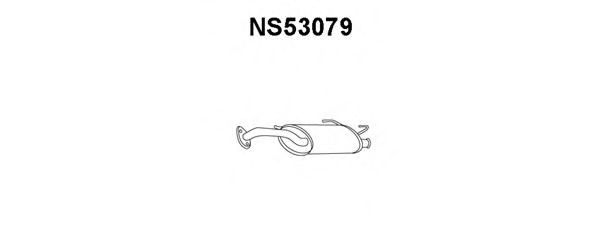Глушитель выхлопных газов конечный VENEPORTE NS53079